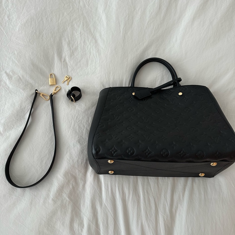 Louis Vuitton Empreinte Montaigne GM Black